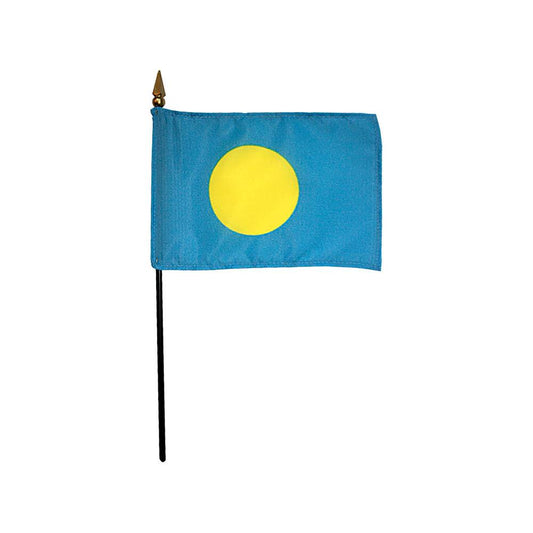 4x6 in. Palau Stick Flag