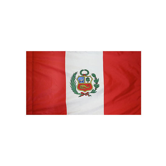 Peru Flag with Polesleeve