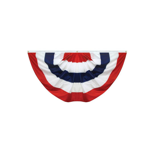 Large Pleated Fan Bunting