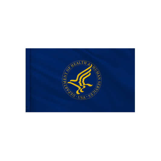 Health & Human Services Flag - Indoor/Parade with Polesleeve