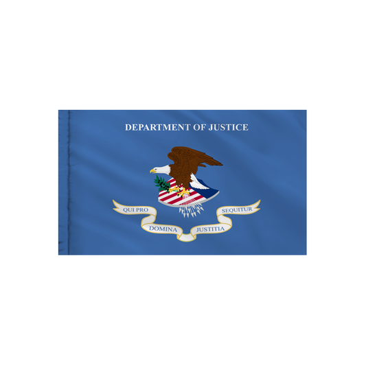 Justice Flag - Indoor/Parade with Polesleeve