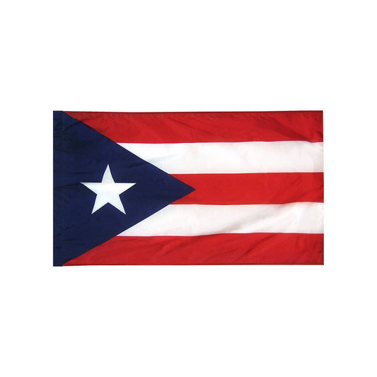 Puerto Rico Flag with Polesleeve
