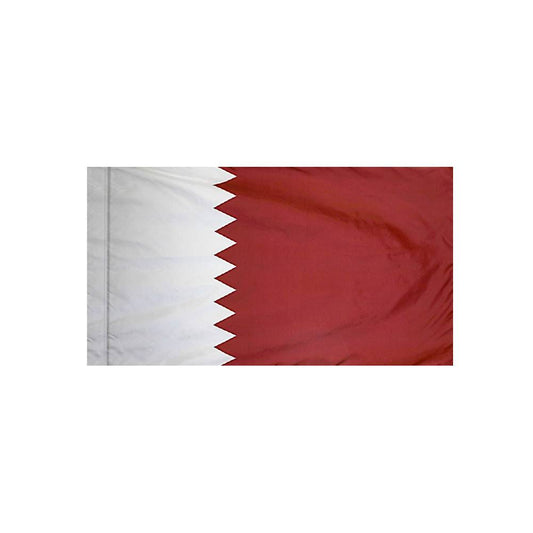 Qatar Flag with Polesleeve