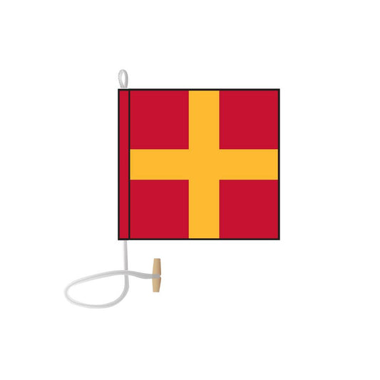 Letter R with Rope & Toggles