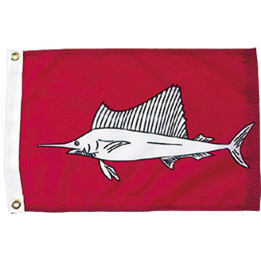 12x18 in. Sailfish Nautical Flag