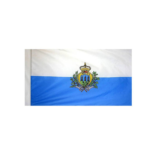 San Marino Flag with Polesleeve