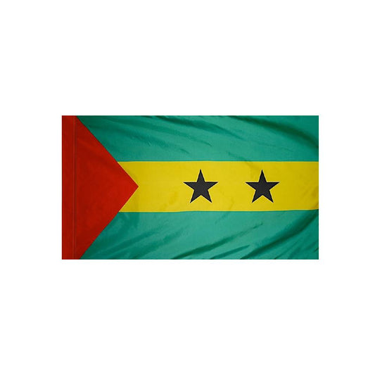 Sao Tome & Principe Flag with Polesleeve