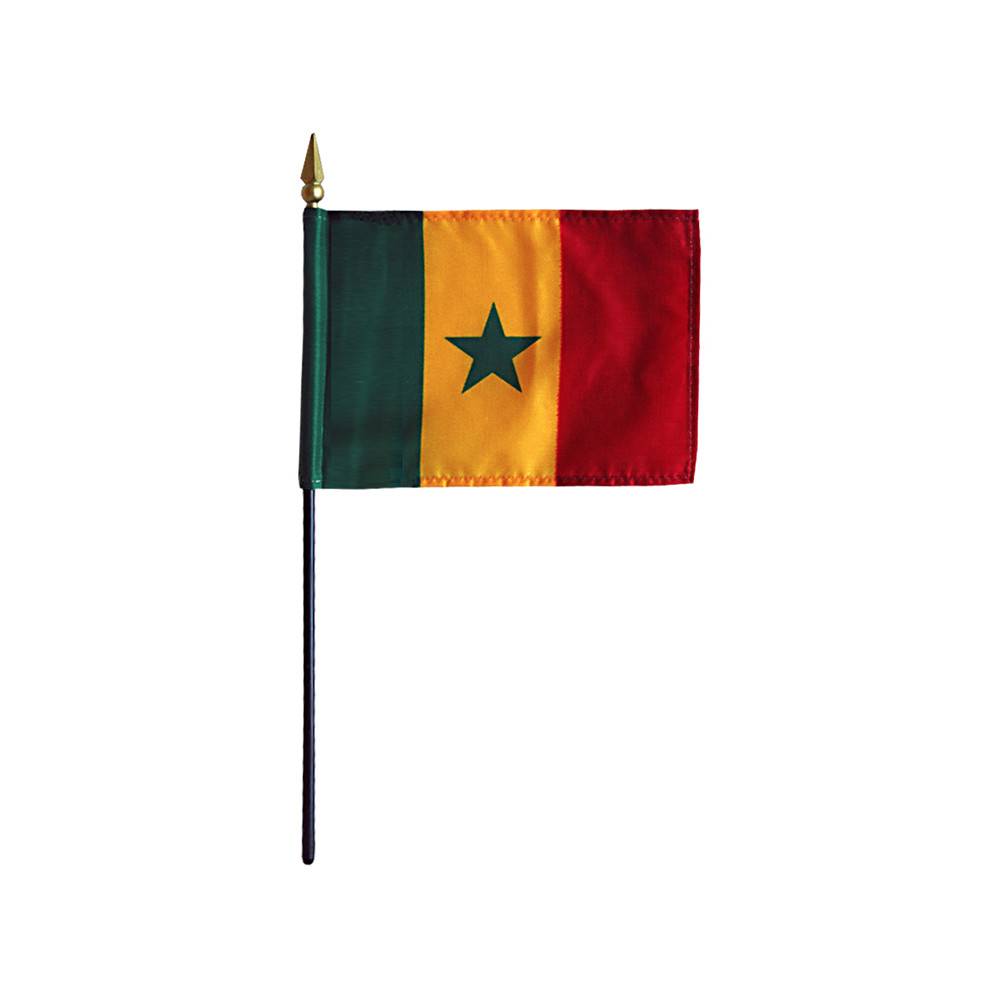 4x6 in. Senegal Stick Flag