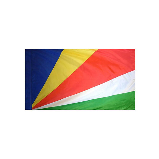 Seychelles Flag with Polesleeve