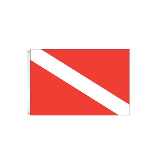 12x18 in. Skin Diver Nautical Flag