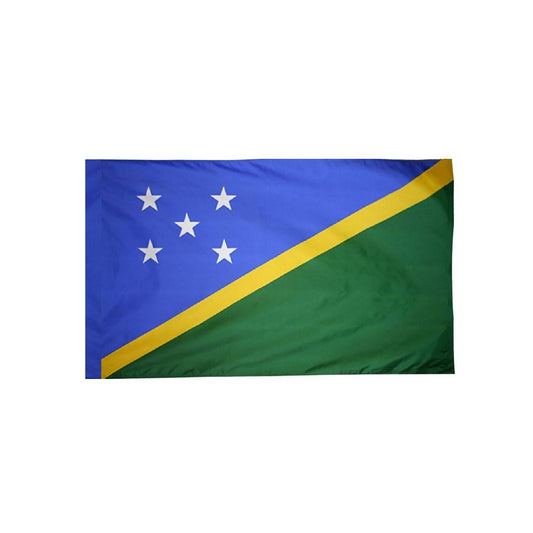 Solomon Islands Flag with Polesleeve