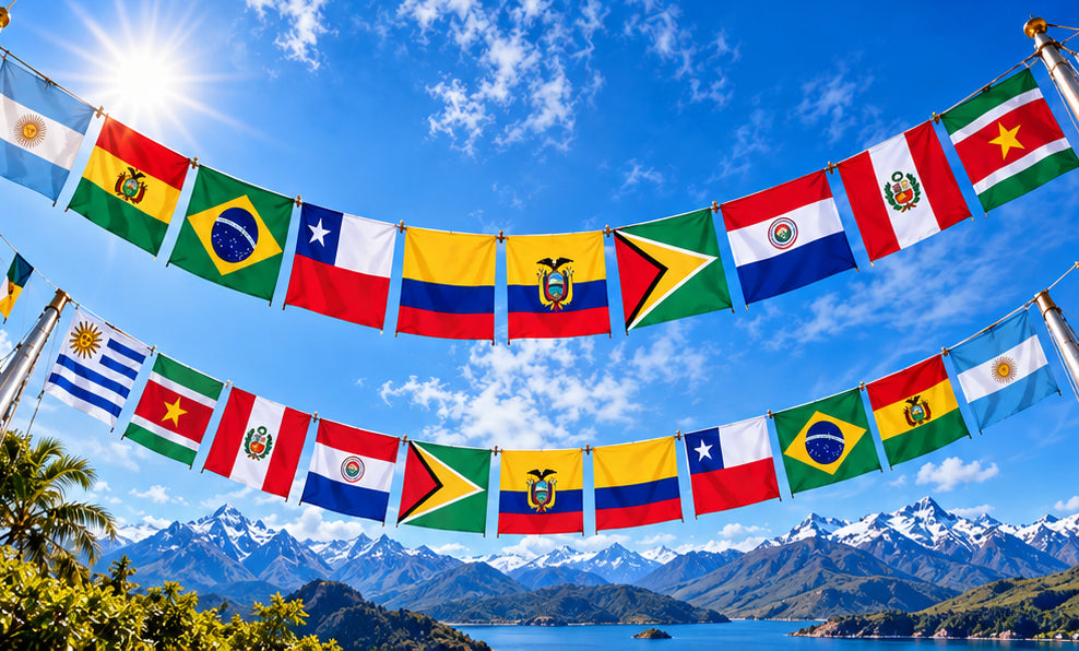 Creating a Coordinated International Flag Display