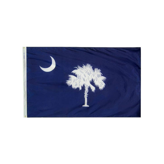 12x18 in. South Carolina Nautical Flag