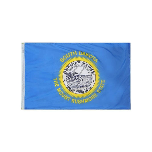 12x18 in. South Dakota Nautical Flag