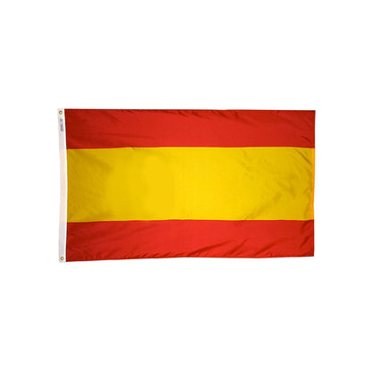 12x18 in. Spain Nautical Flag - No Seal