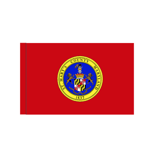 St. Mary's County, MD Flag with Polesleeve