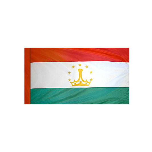 Tajikistan Flag with Polesleeve