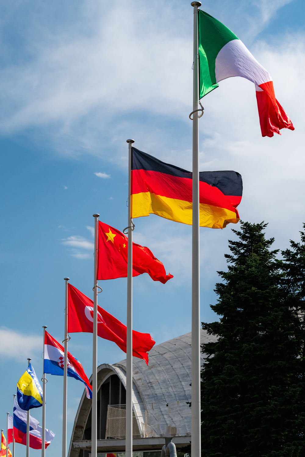 Representing International Identity in Exterior Settings 