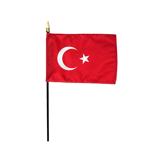 4x6 in. Turkey Stick Flag