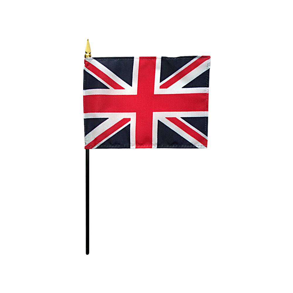 4x6 in. United Kingdom Stick Flag