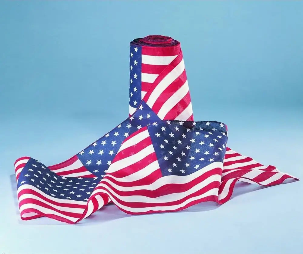 What Is Bunting and How Do Pleated Fans Decorate with Flags?