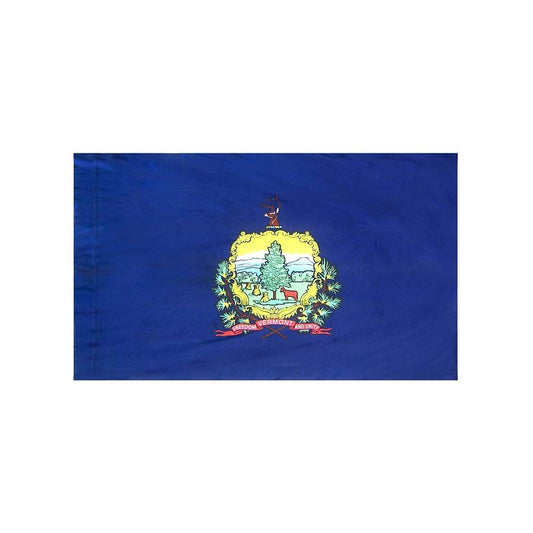 Vermont Flag with Polesleeve
