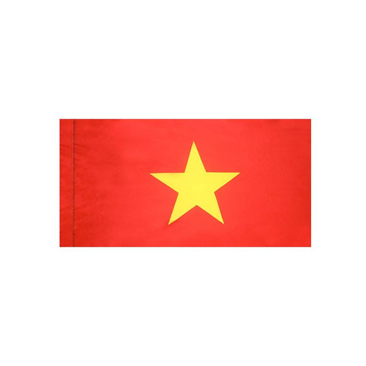 Vietnam Flag with Polesleeve