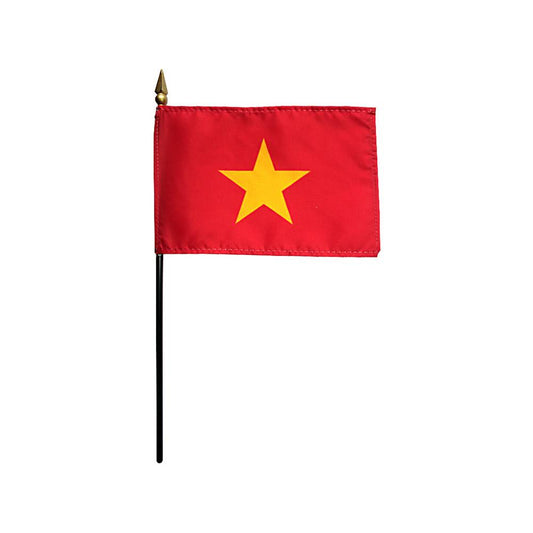 4x6 in. Vietnam Stick Flag