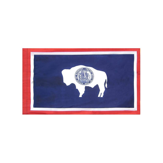 Wyoming Flag with Polesleeve