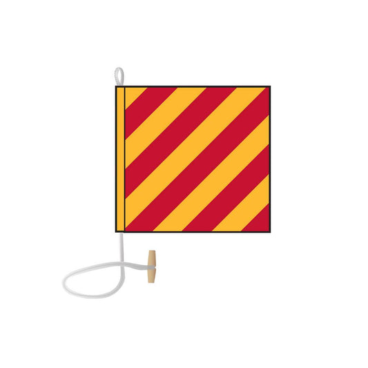 Letter Y with Rope & Toggles