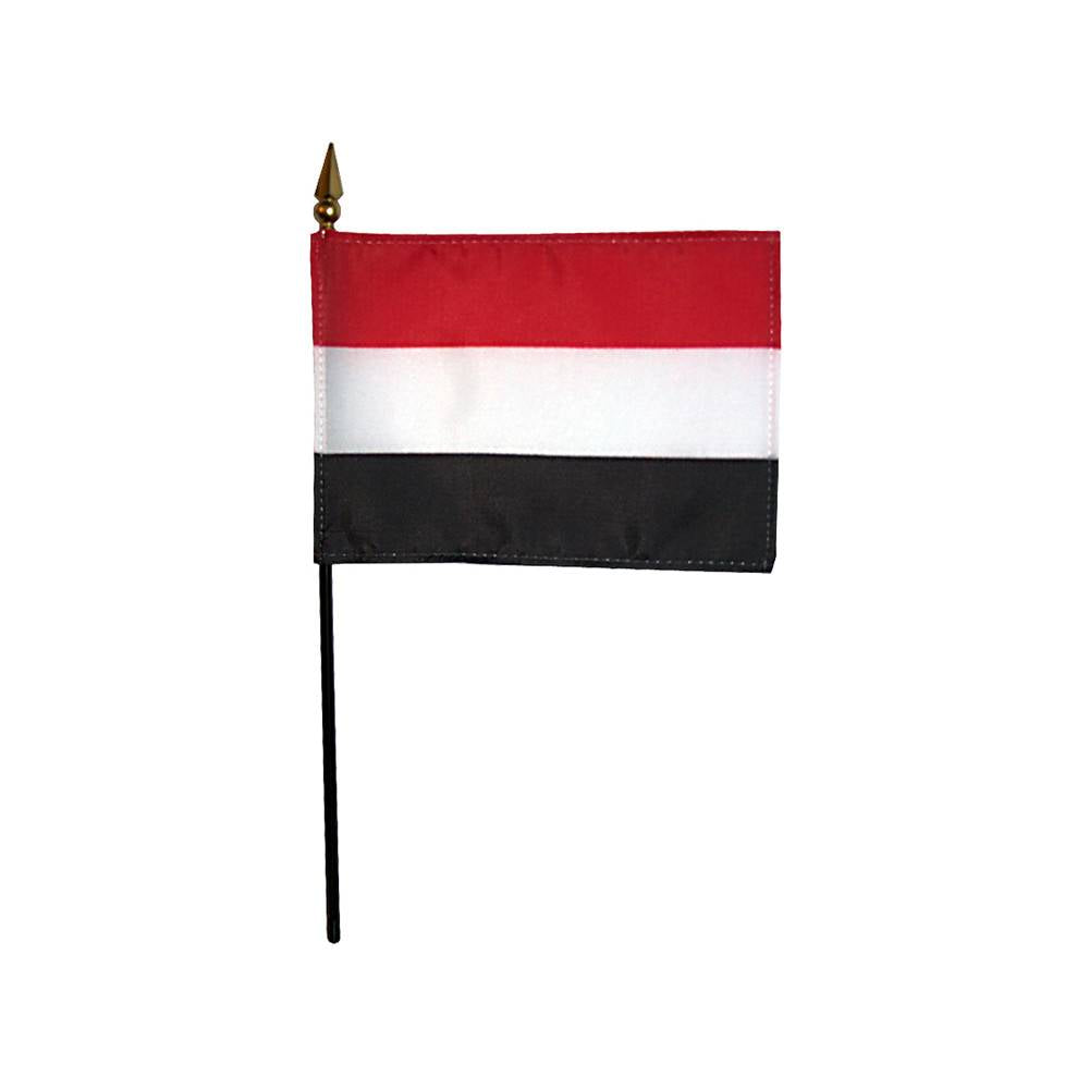 4x6 in. Yemen Stick Flag