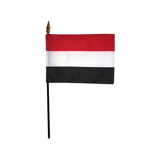 4x6 in. Yemen Stick Flag